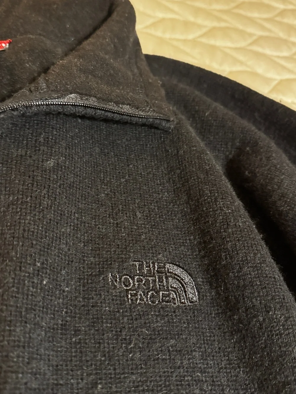 The North Face Men’s Black Quarter-Zip Sweater